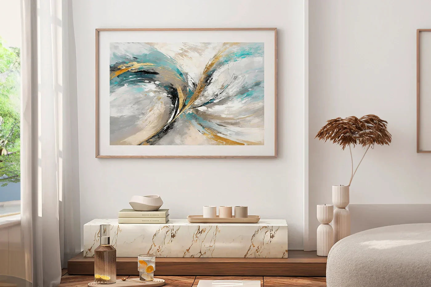 El arte en las paredes: una ventana hacia el bienestar personal - Nomadart