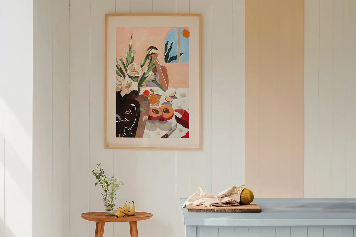 Cómo decorar la cocina con cuadros - Nomadart