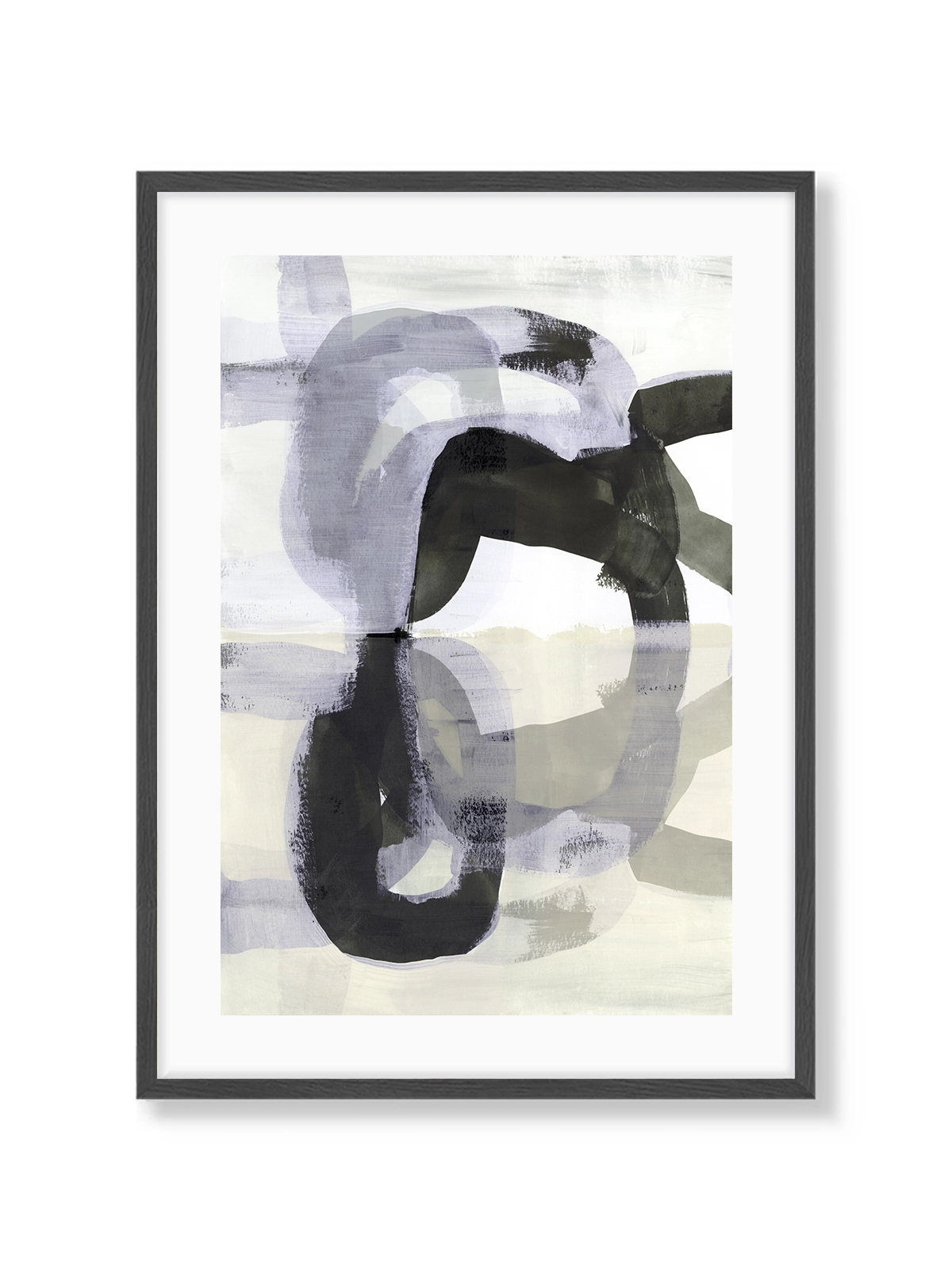 Black and White Gestures I