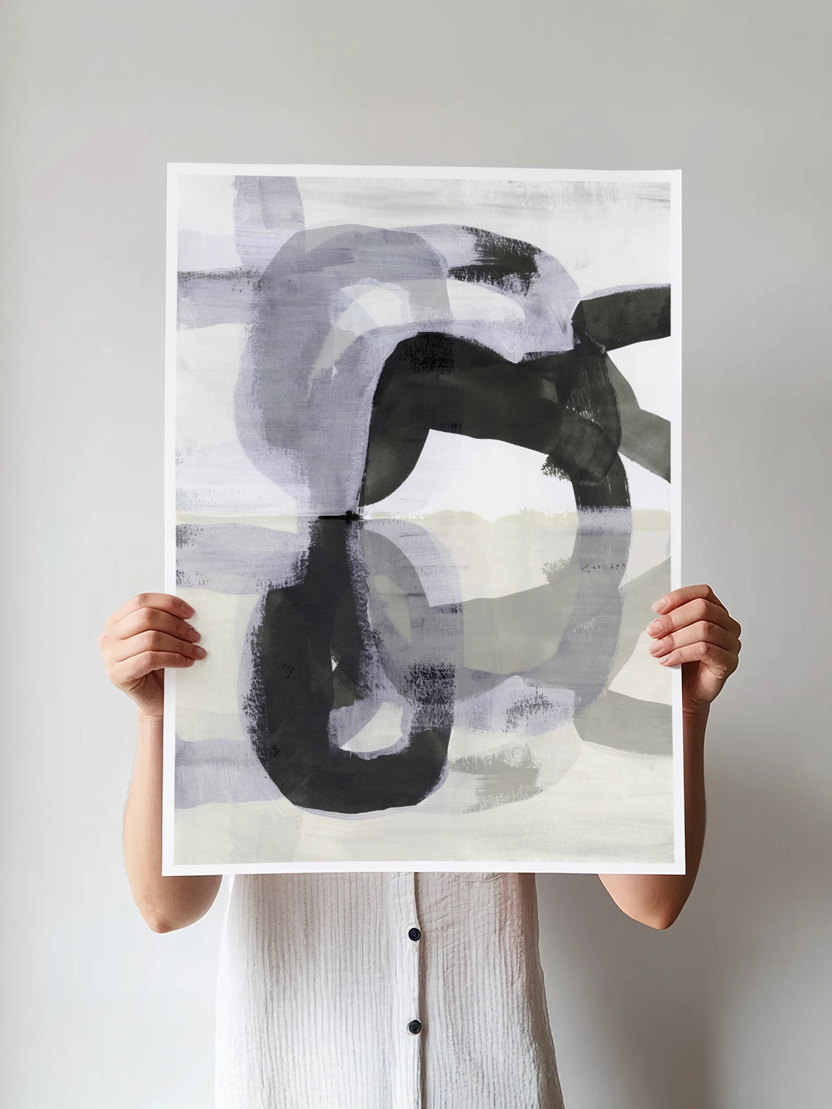 Black and White Gestures I