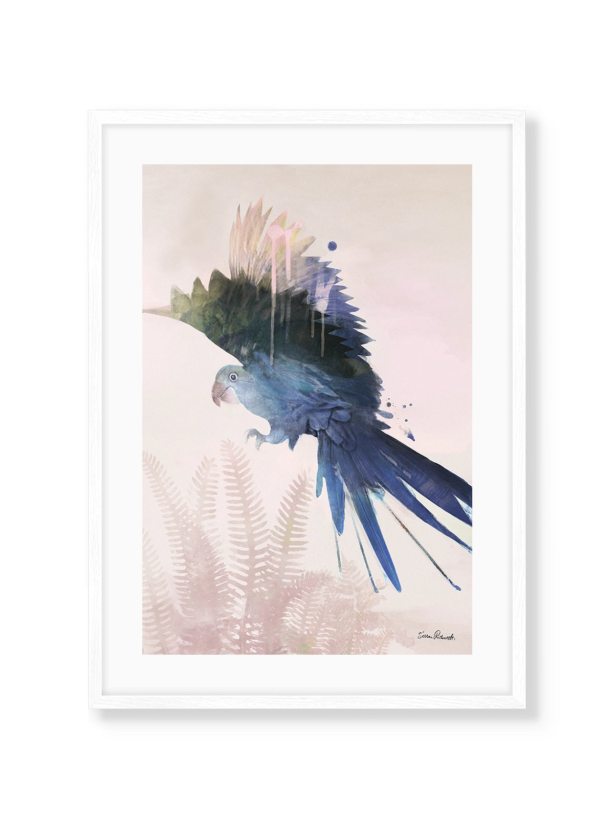 Blue Parrot - Nomadart
