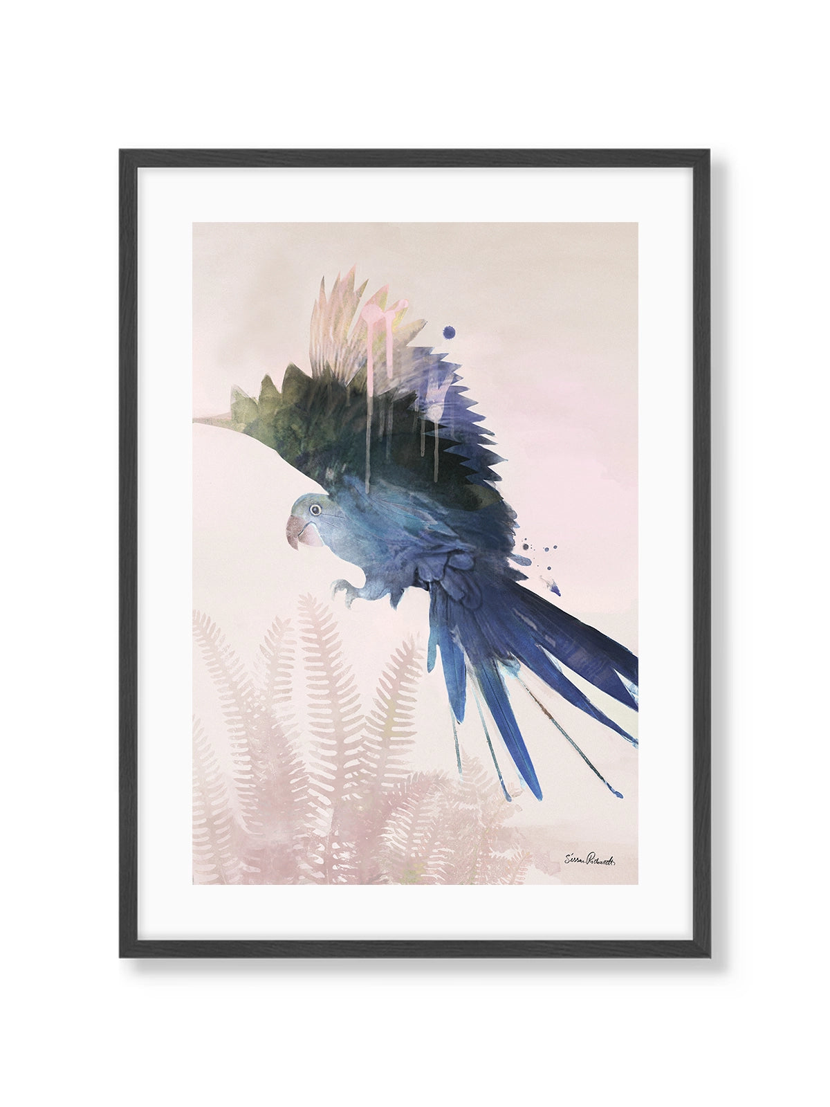 Blue Parrot - Nomadart