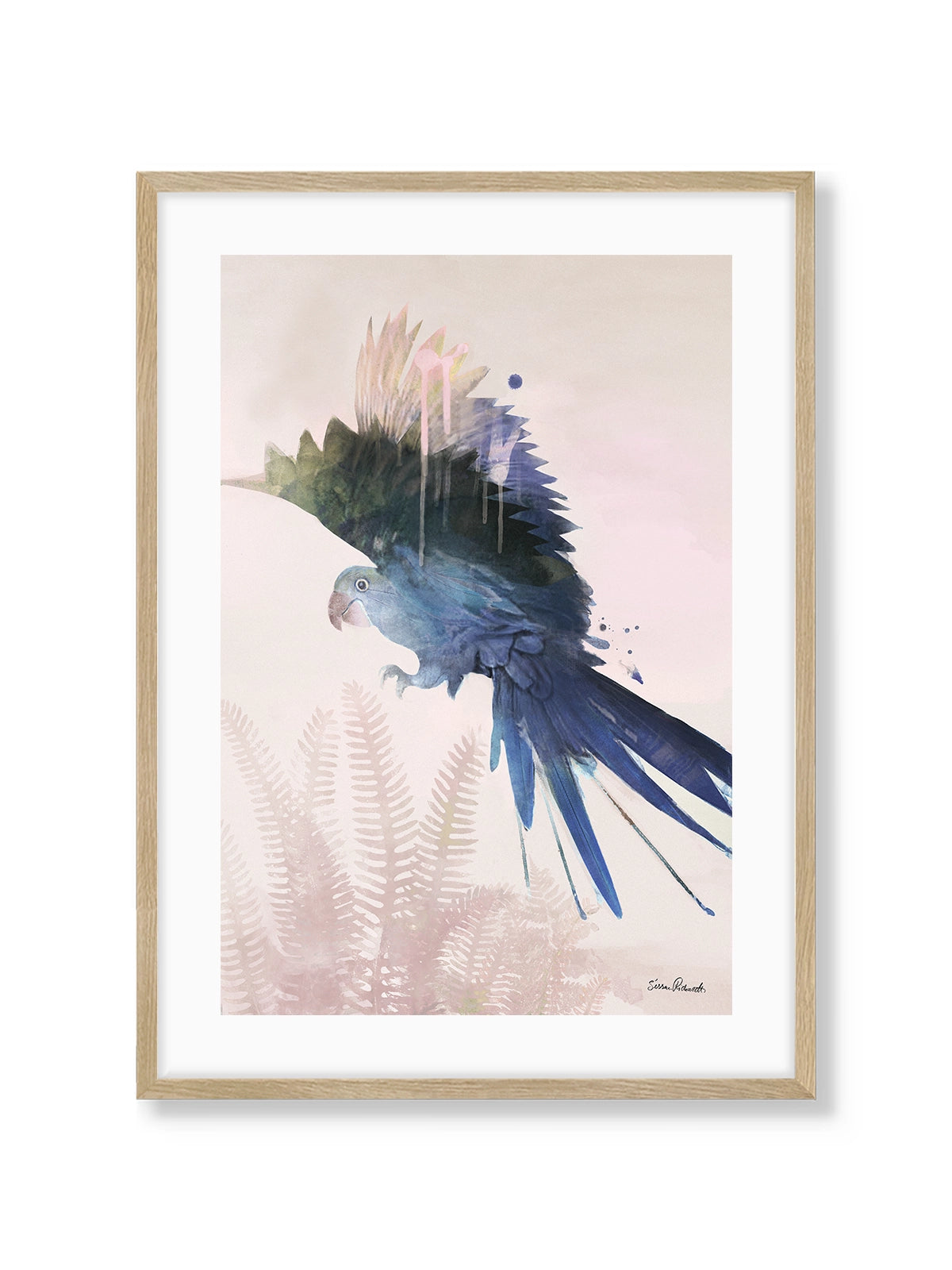 Blue Parrot - Nomadart