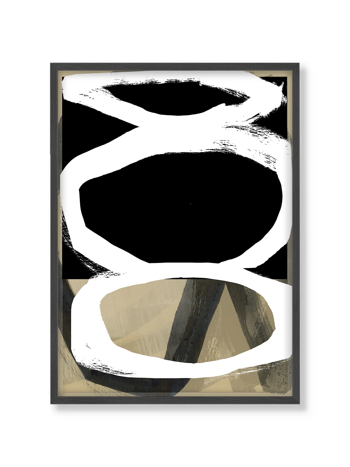 Bold Black on White I