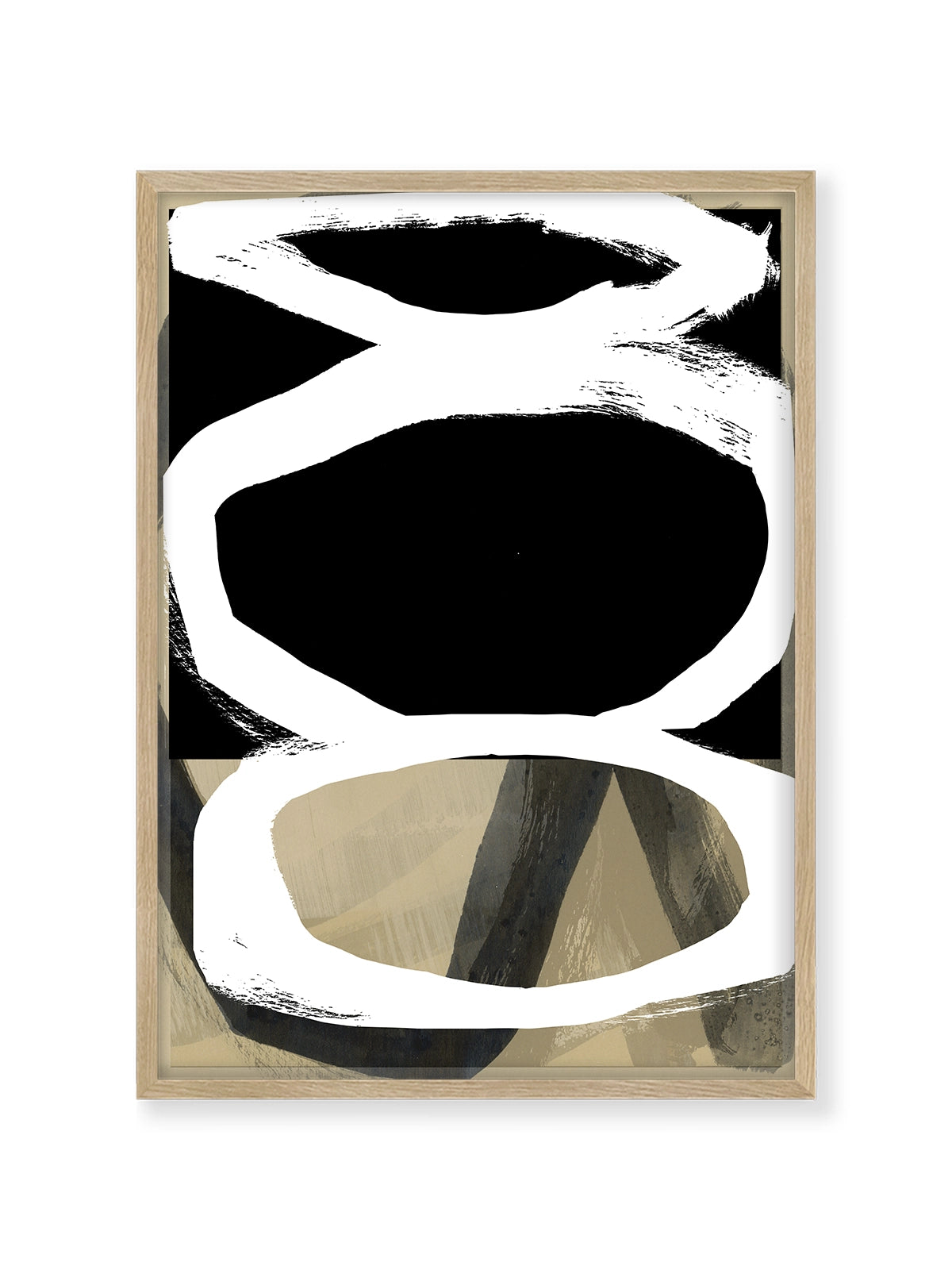 Bold Black on White I