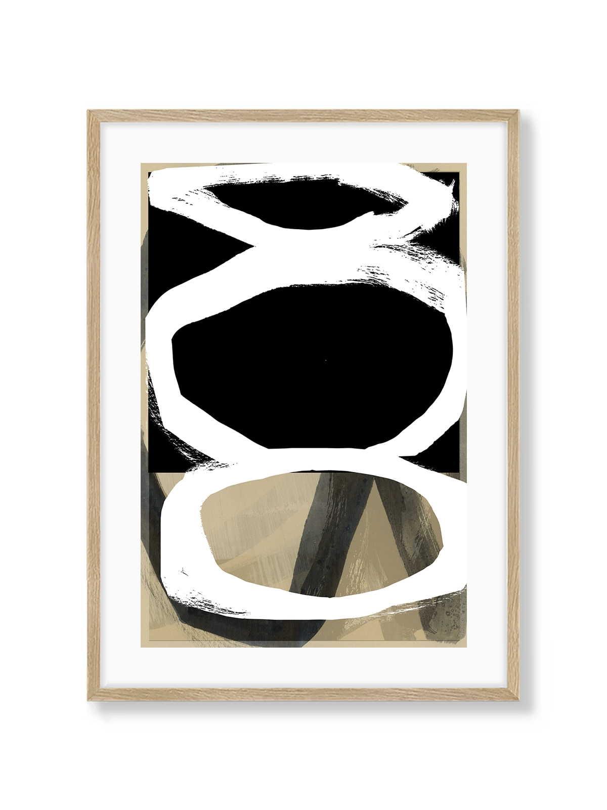 Bold Black on White I