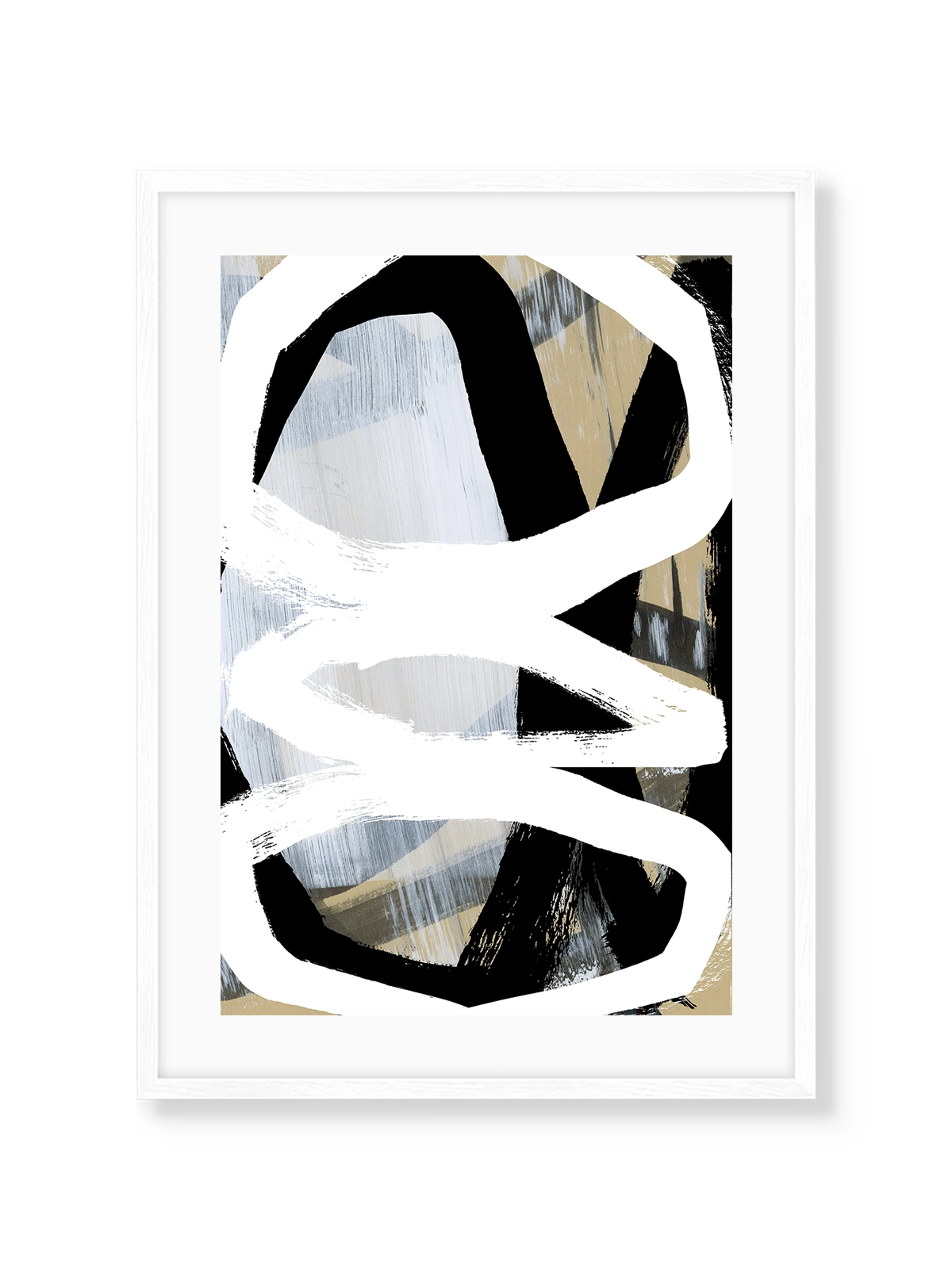 Bold Black on White II