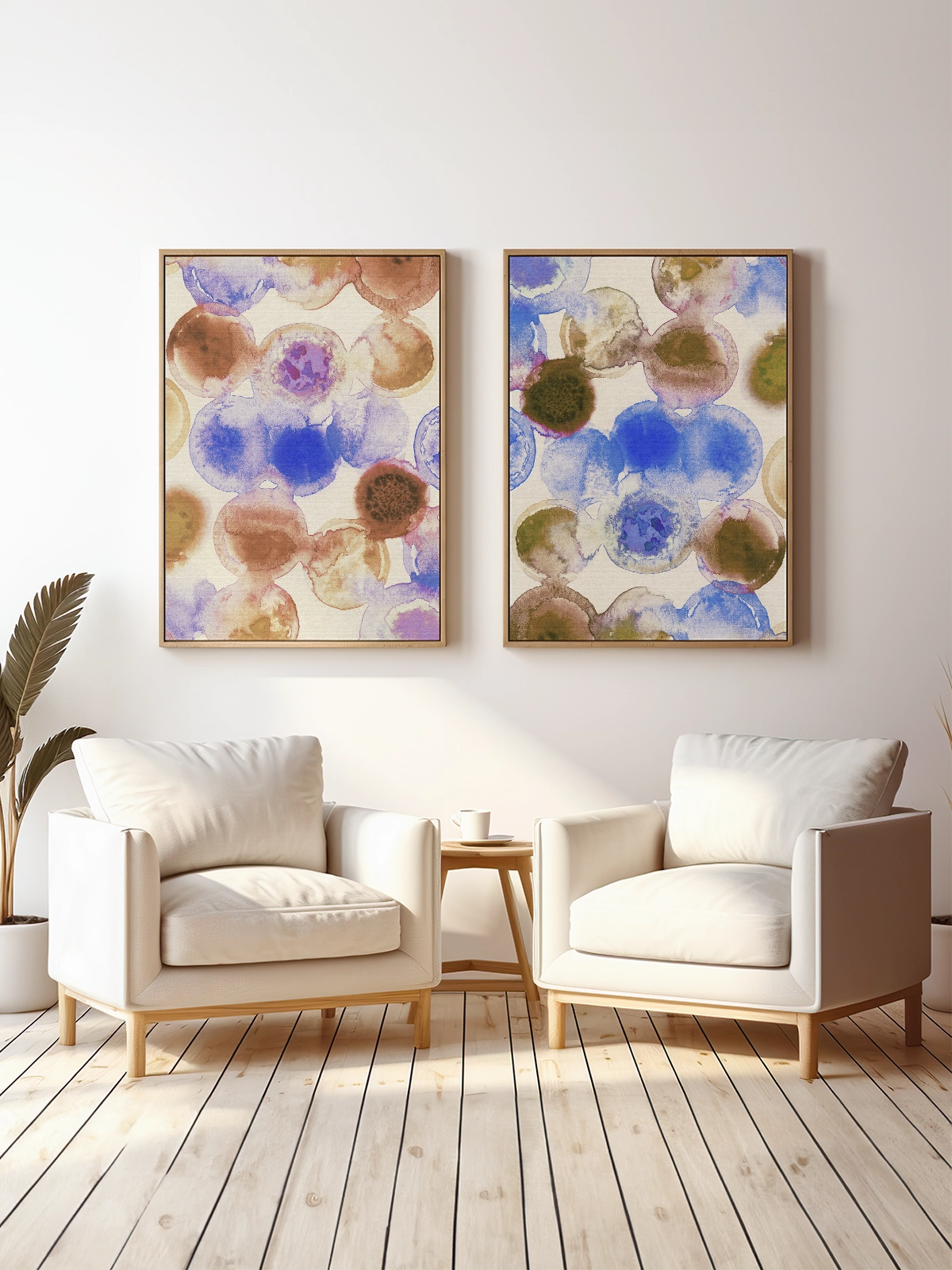 Colorful Acrylic Circles I