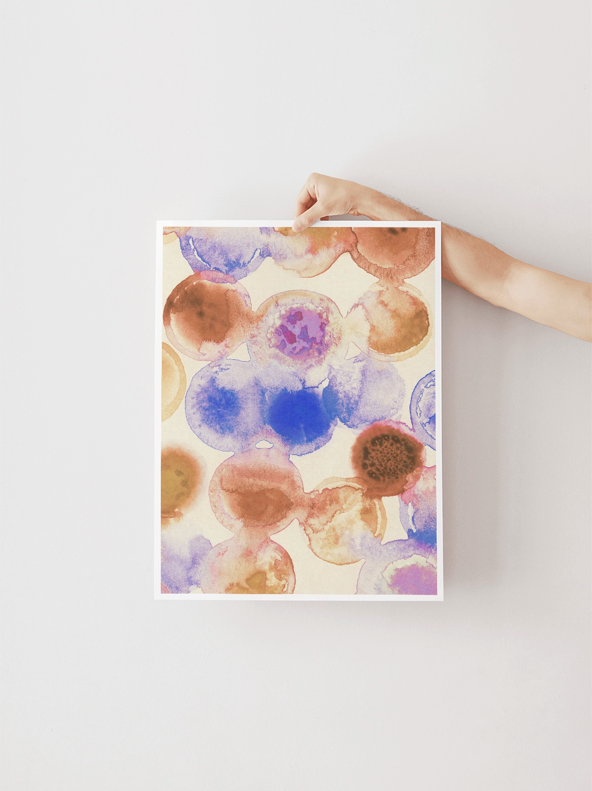 Colorful Acrylic Circles I