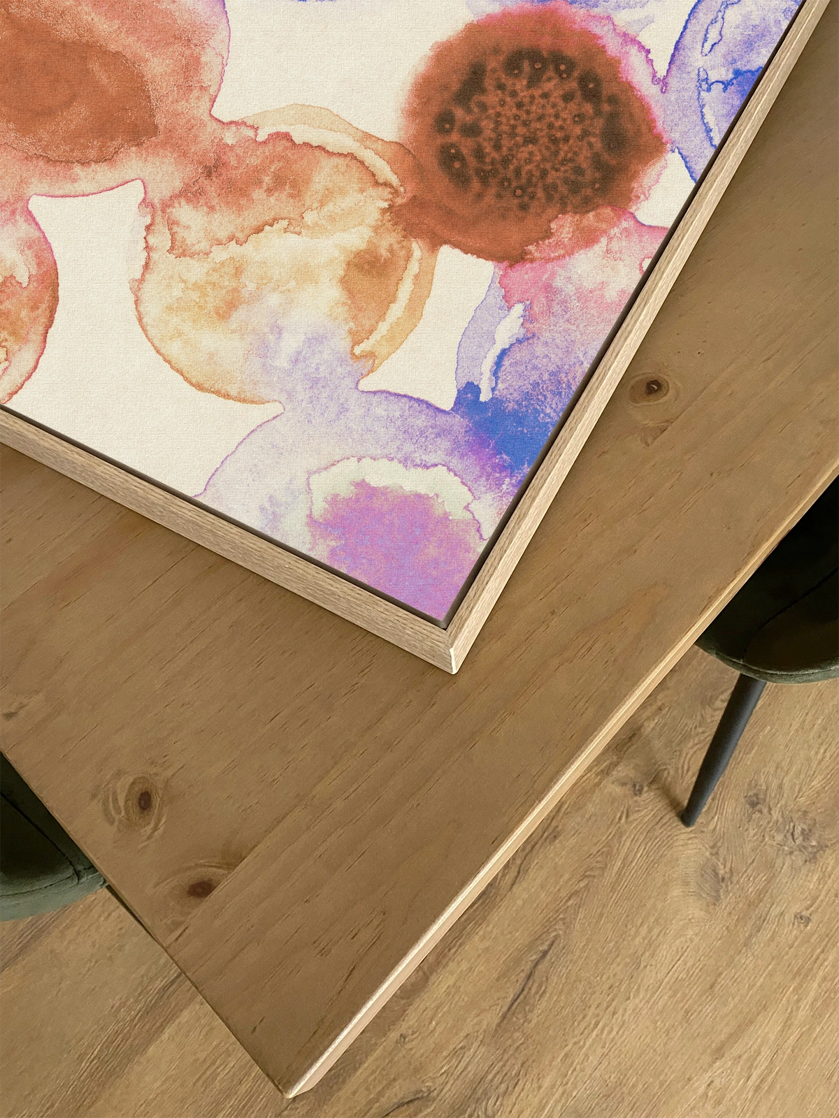 Colorful Acrylic Circles I