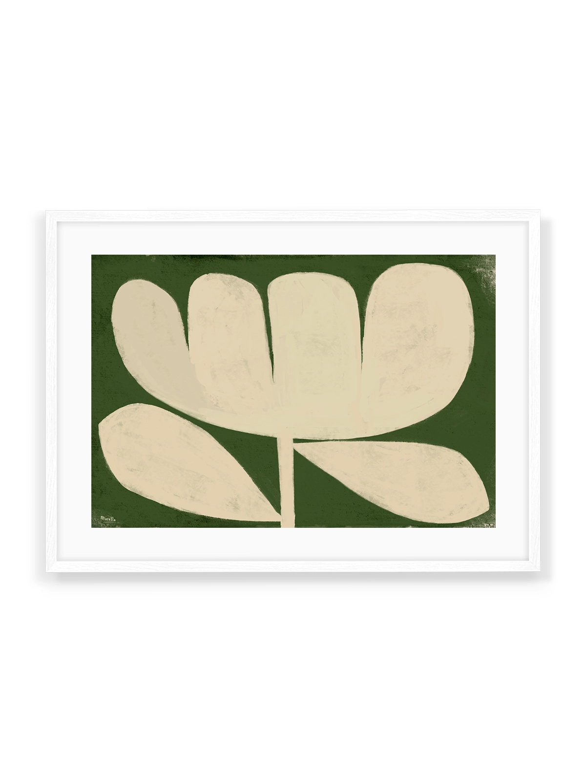 Flor em Verde