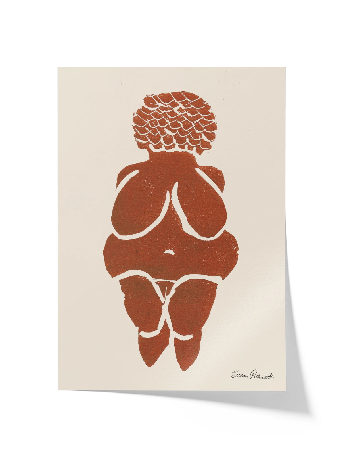Goddess of Fertility - Una Lámina de Sissan Richardt - Decora tu casa en Nomadart