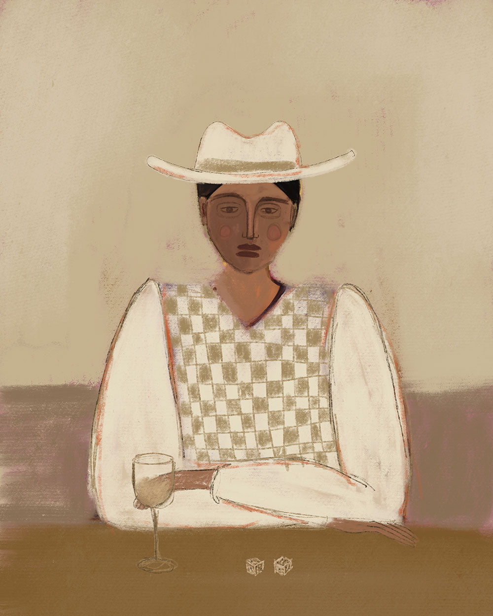 TEST White Wine - Nomadart