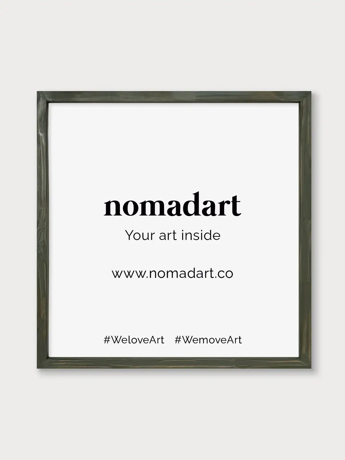 Marco a la tiza Verde - Nomadart