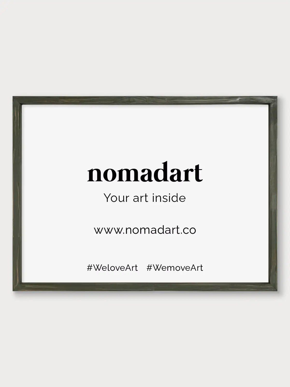 Marco a la tiza Verde - Nomadart