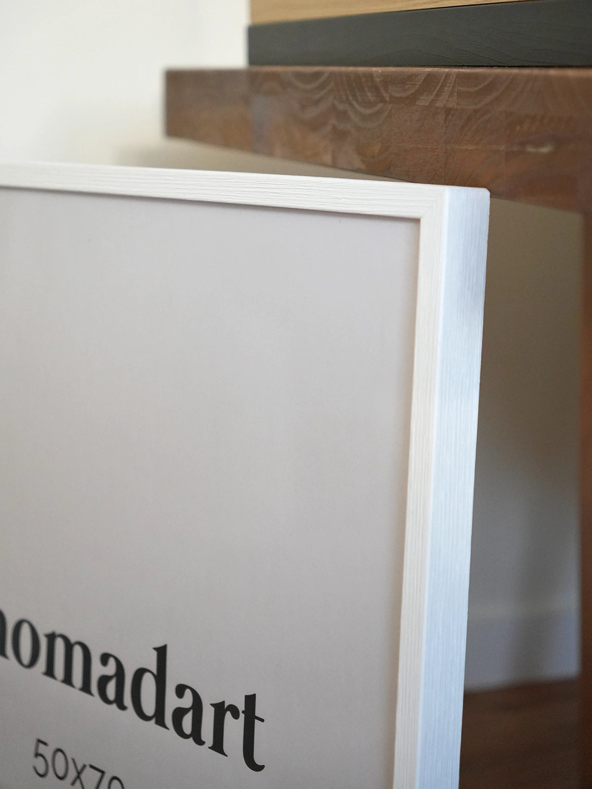 Marco de madera Blanco - Nomadart