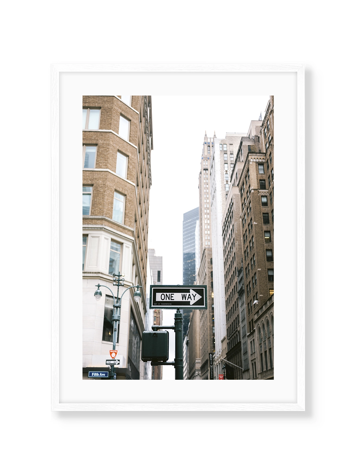 One way Sign