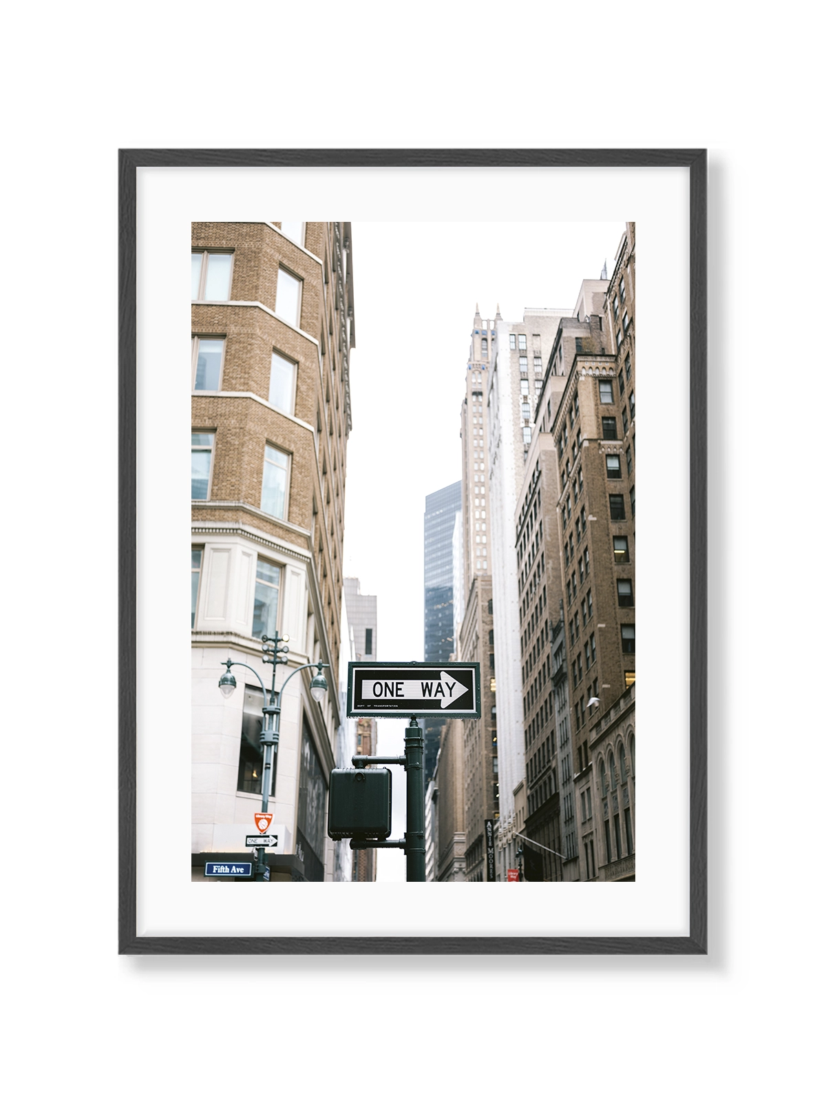 One way Sign