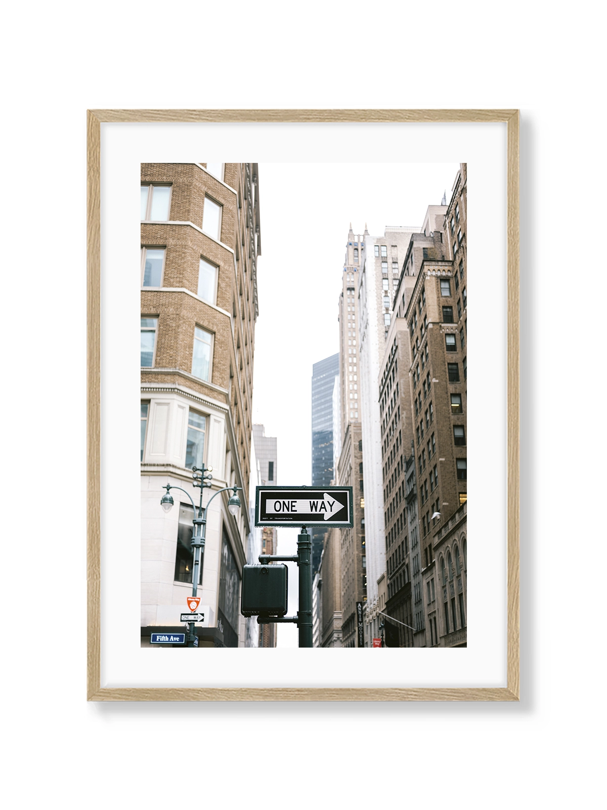 One way Sign