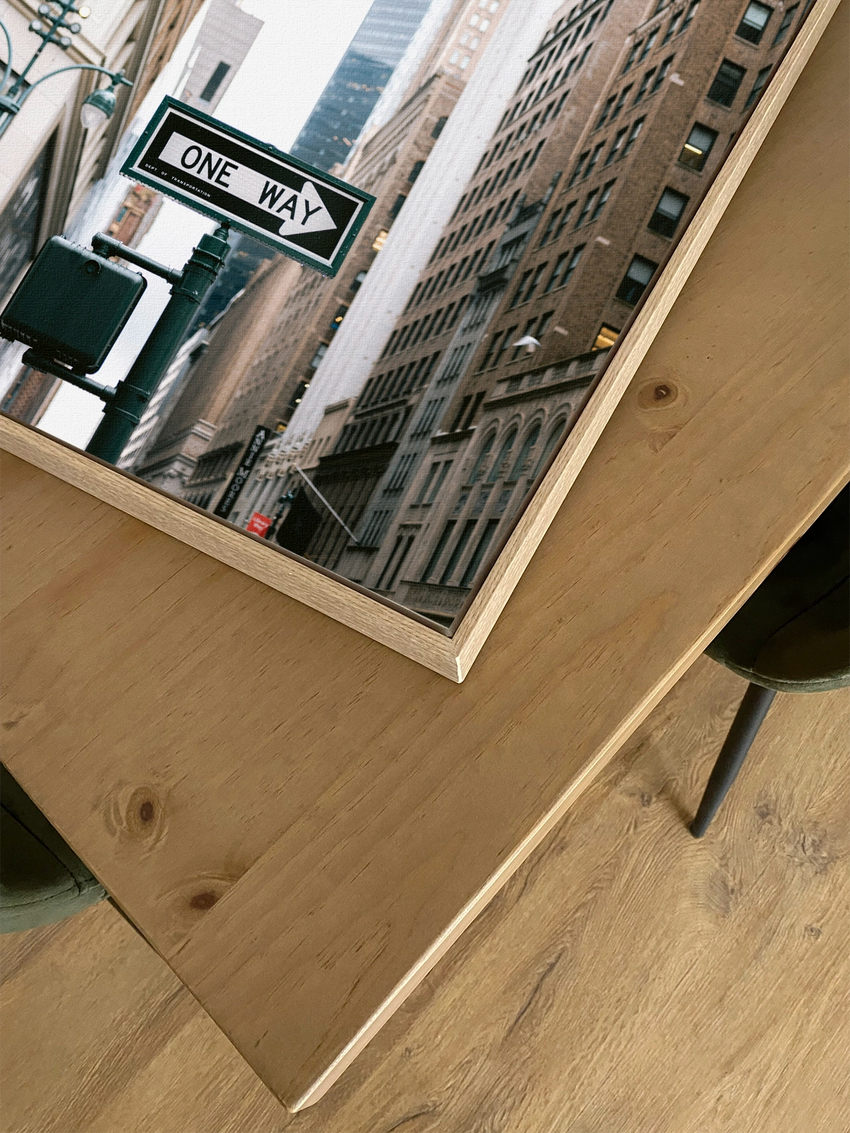 One way Sign