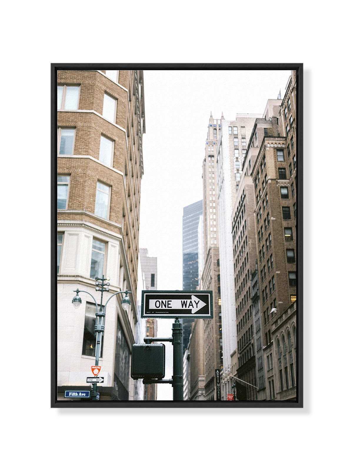 One way Sign