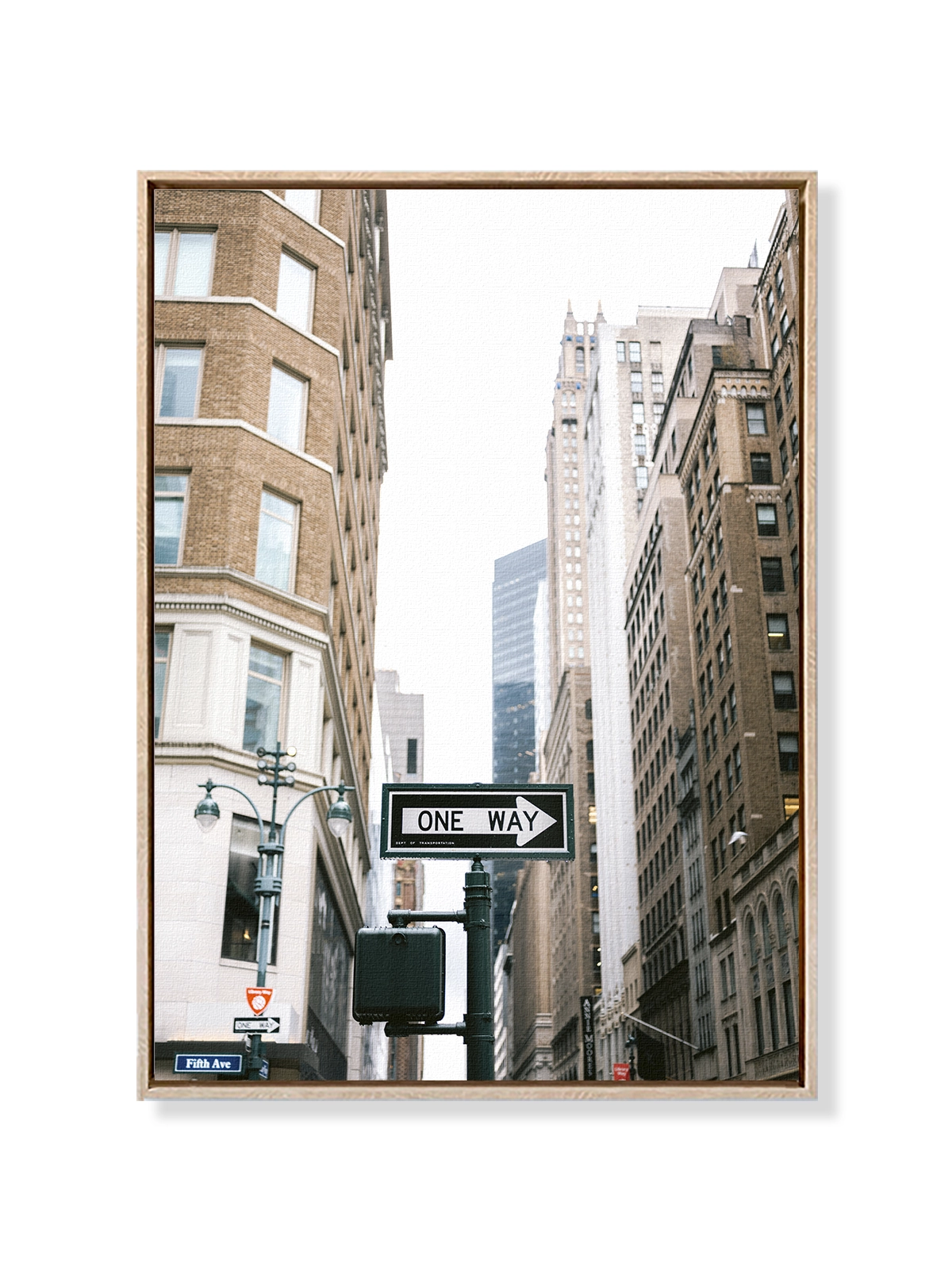 One way Sign