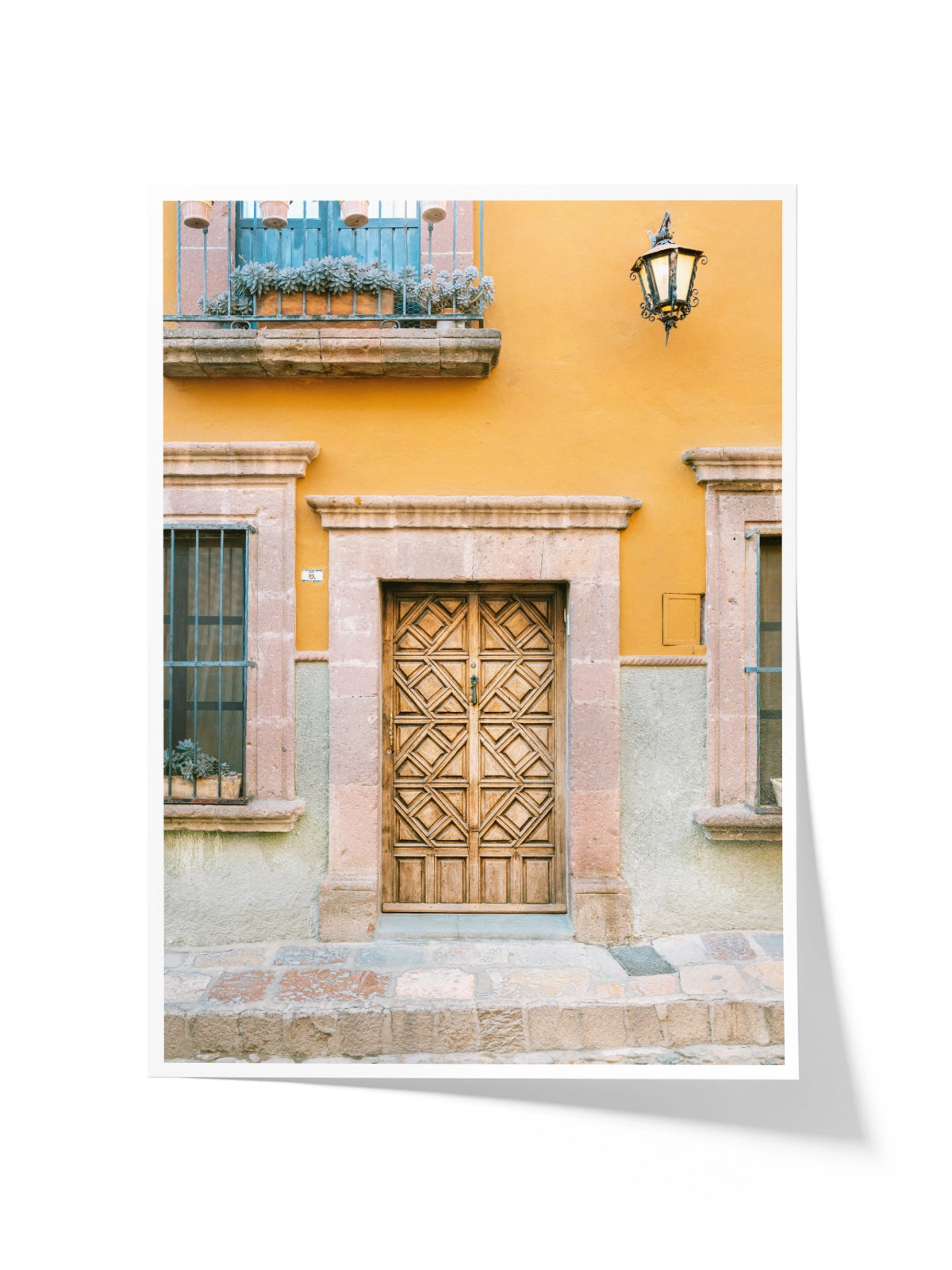Orange and Turquoise San Miguel de Allende