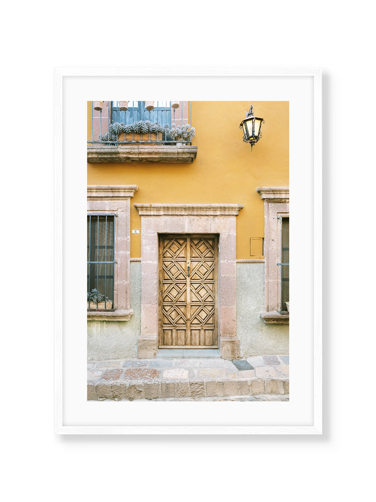 Orange and Turquoise San Miguel de Allende