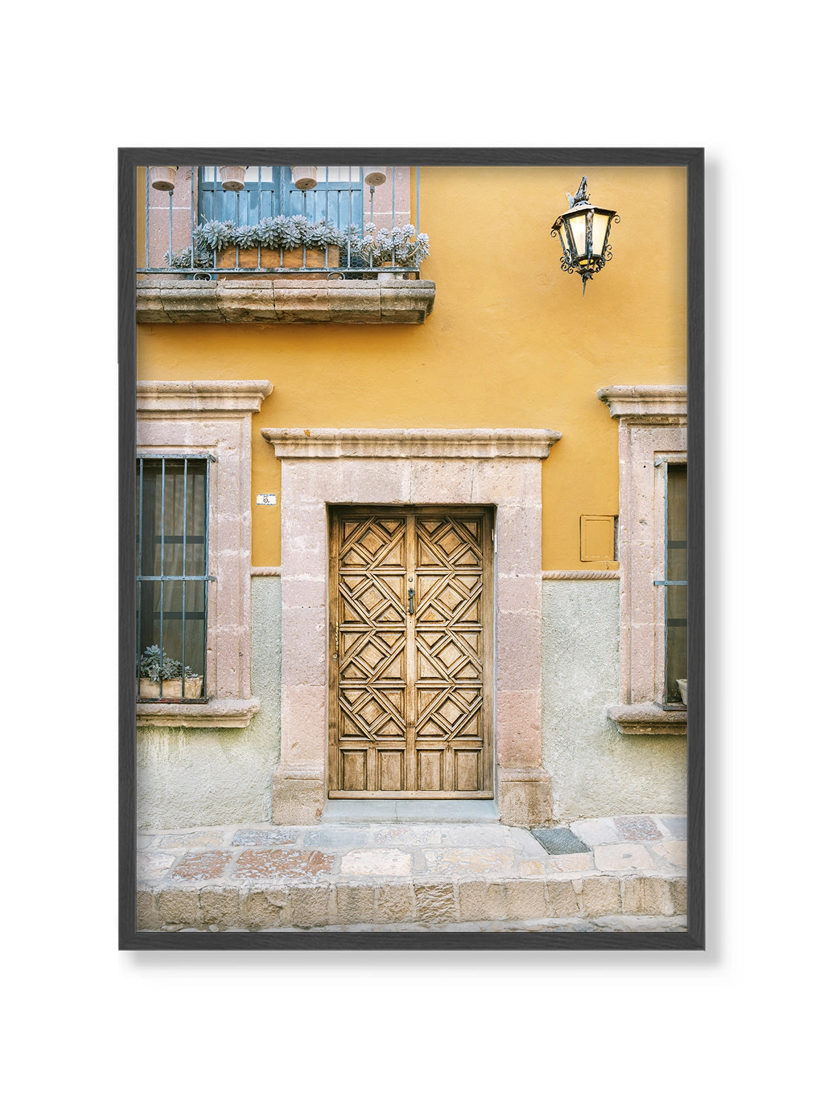 Orange and Turquoise San Miguel de Allende