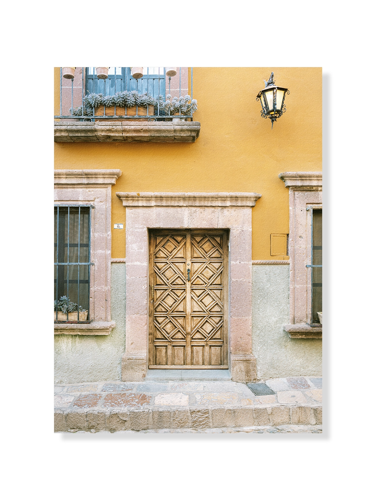 Orange and Turquoise San Miguel de Allende