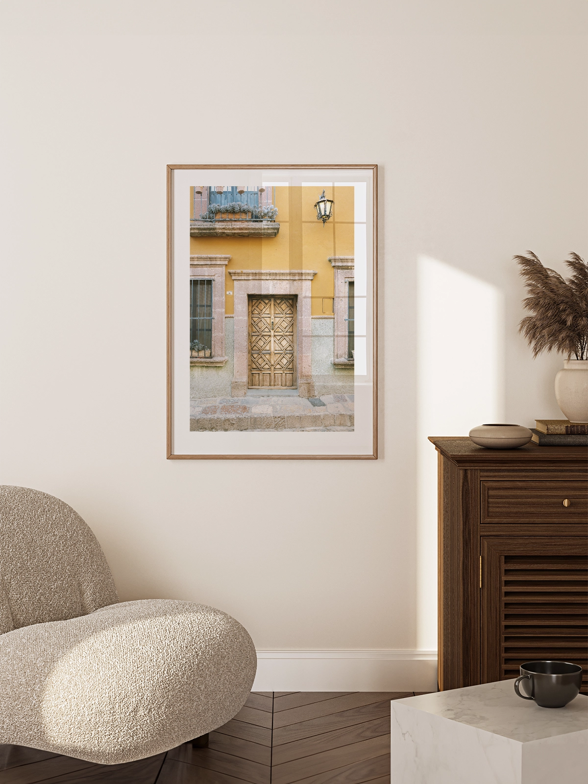 Orange and Turquoise San Miguel de Allende