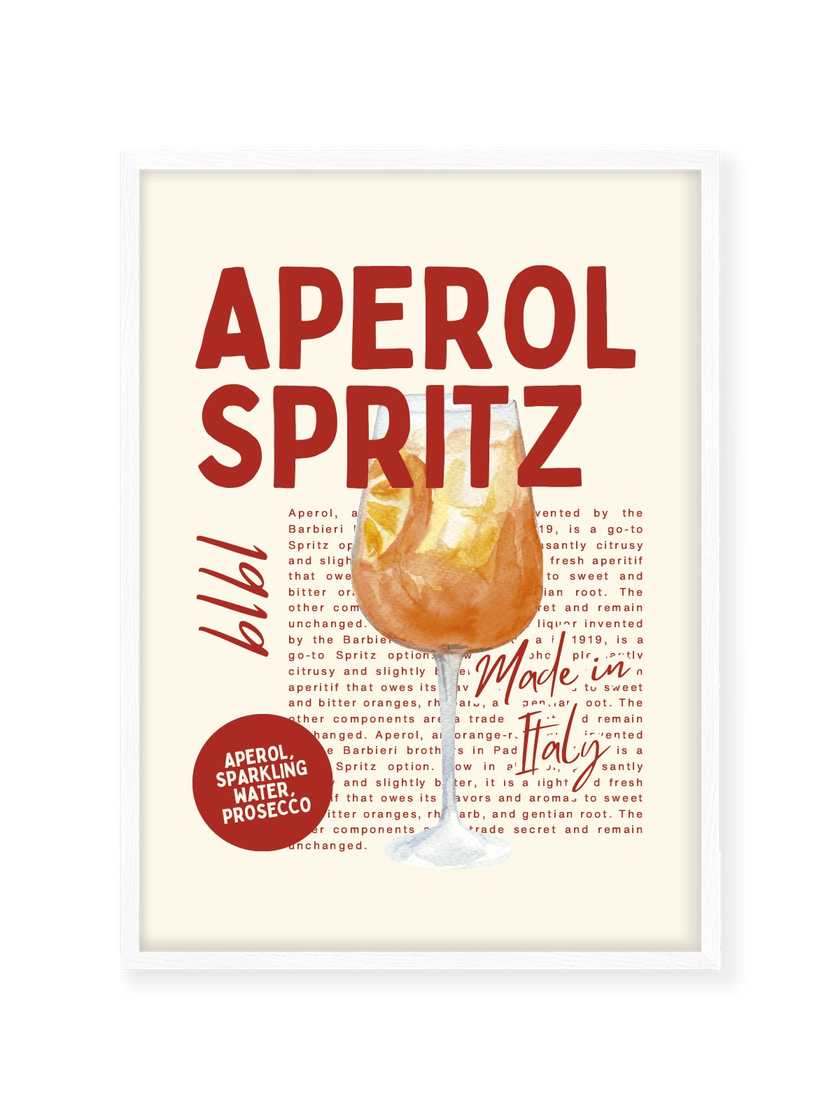Aperol Spritz Retro