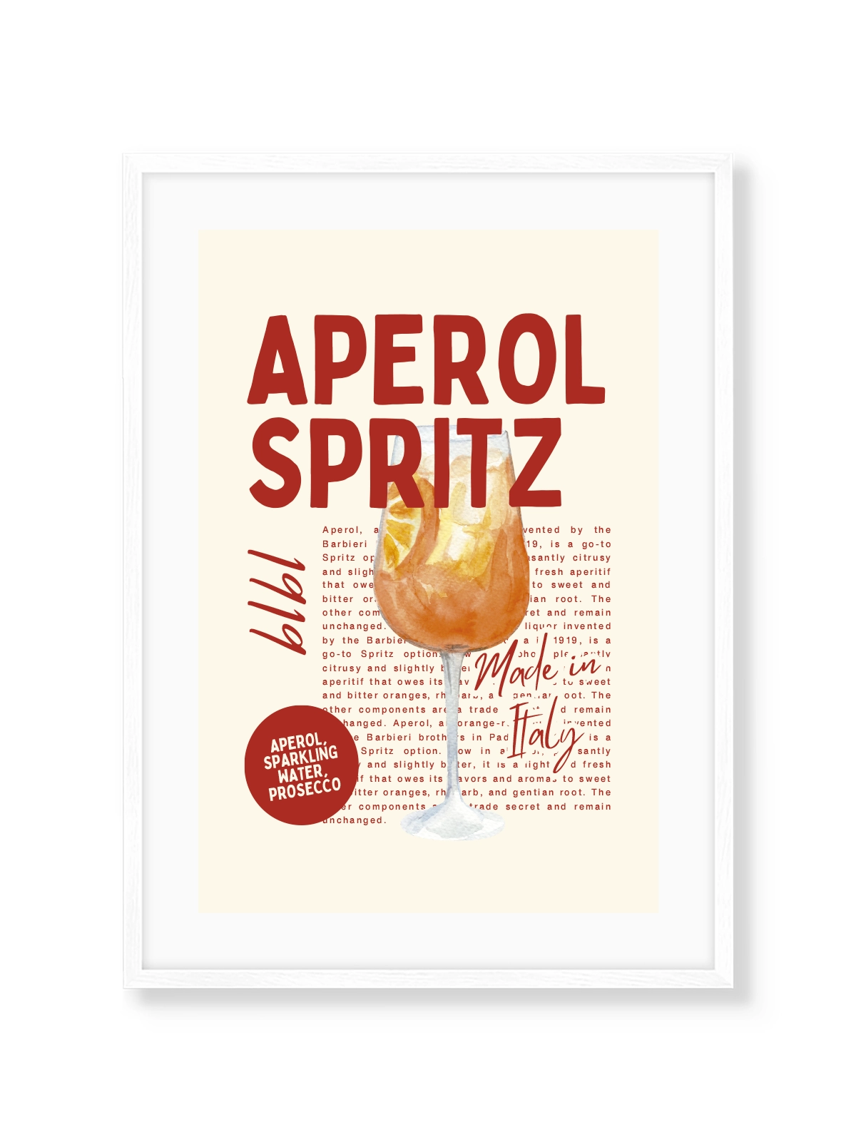 Aperol Spritz Retro