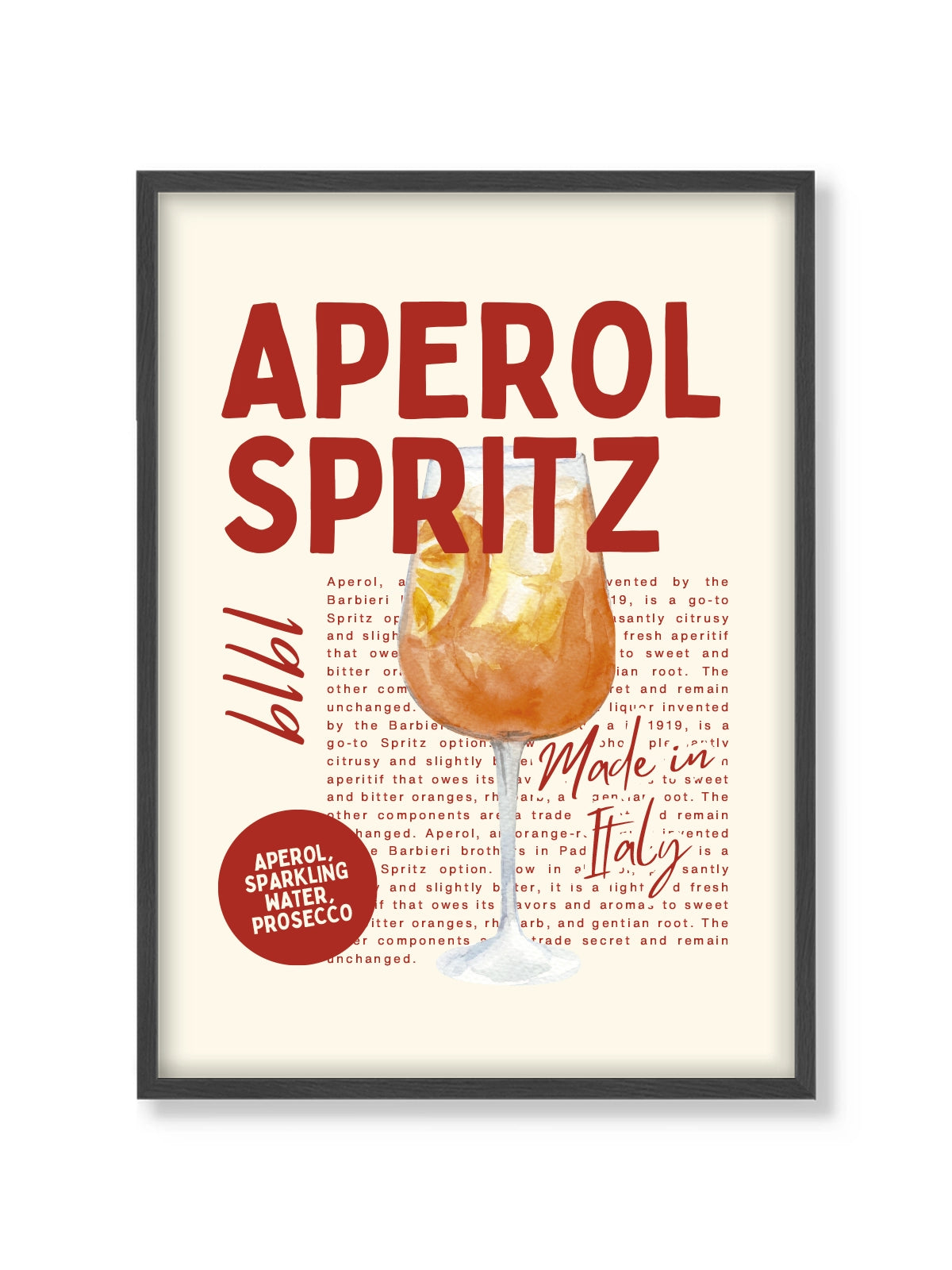 Aperol Spritz Retro
