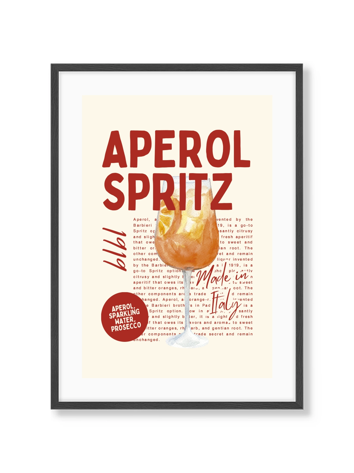 Aperol Spritz Retro