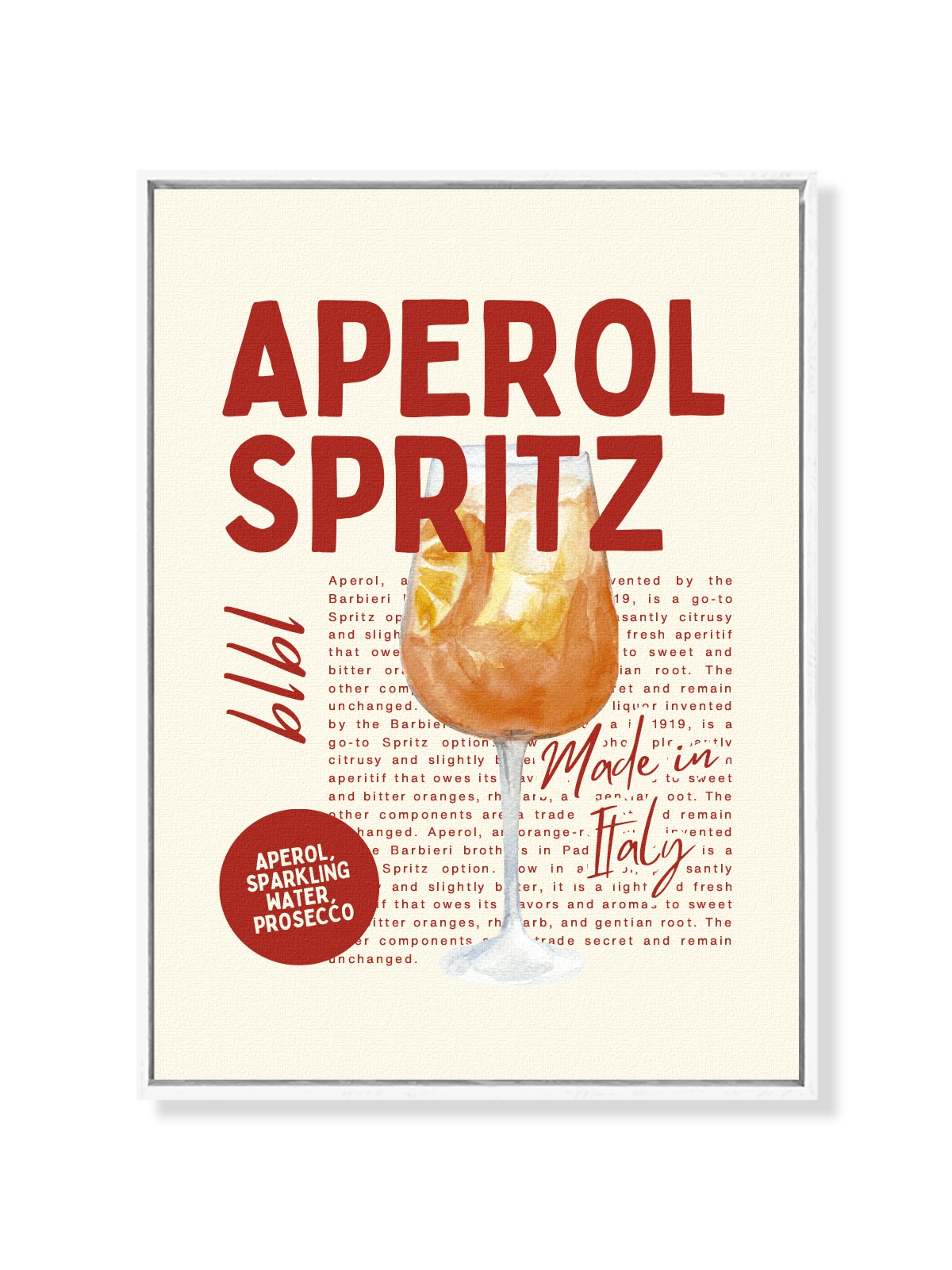 Aperol Spritz Retro