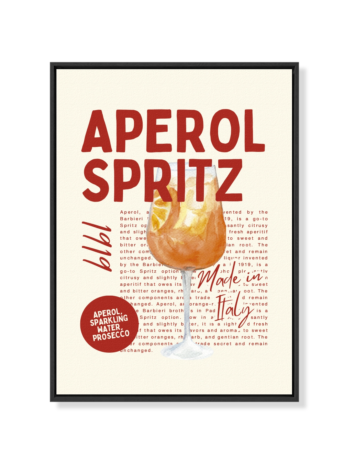 Aperol Spritz Retro