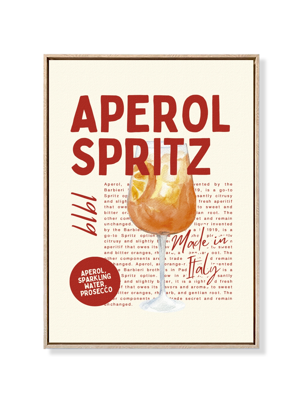 Aperol Spritz Retro
