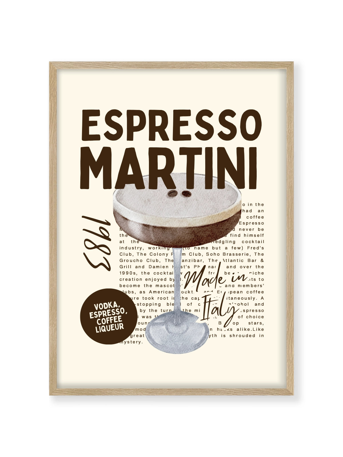 Espresso Martini Retro