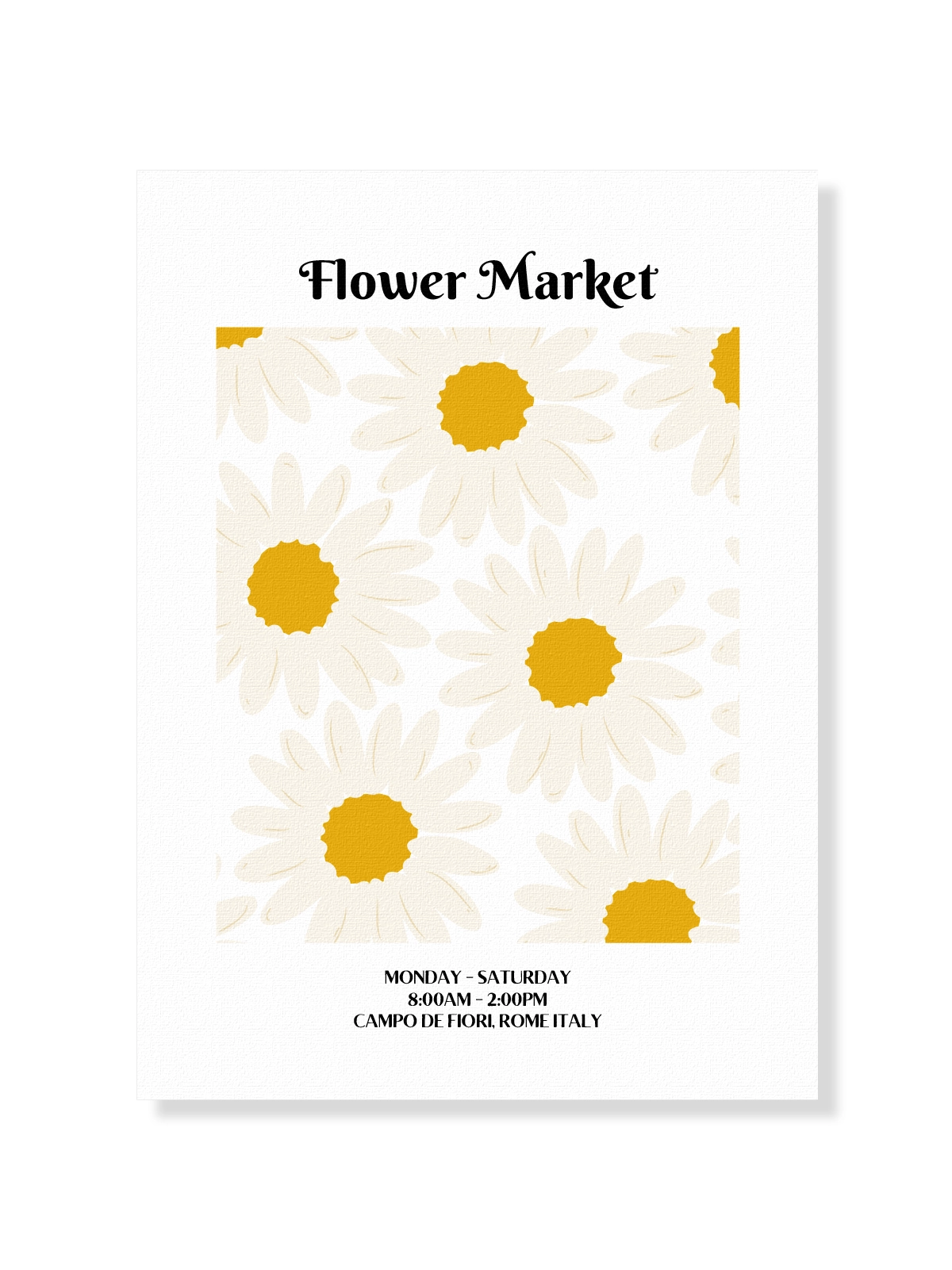 Flower Market Rome