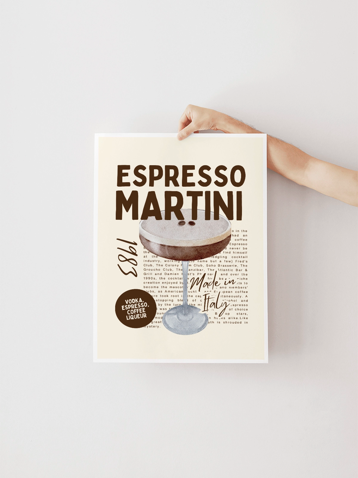 Espresso Martini Retro