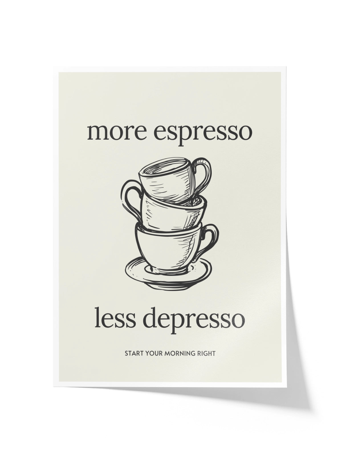 More Espresso, Less Depresso
