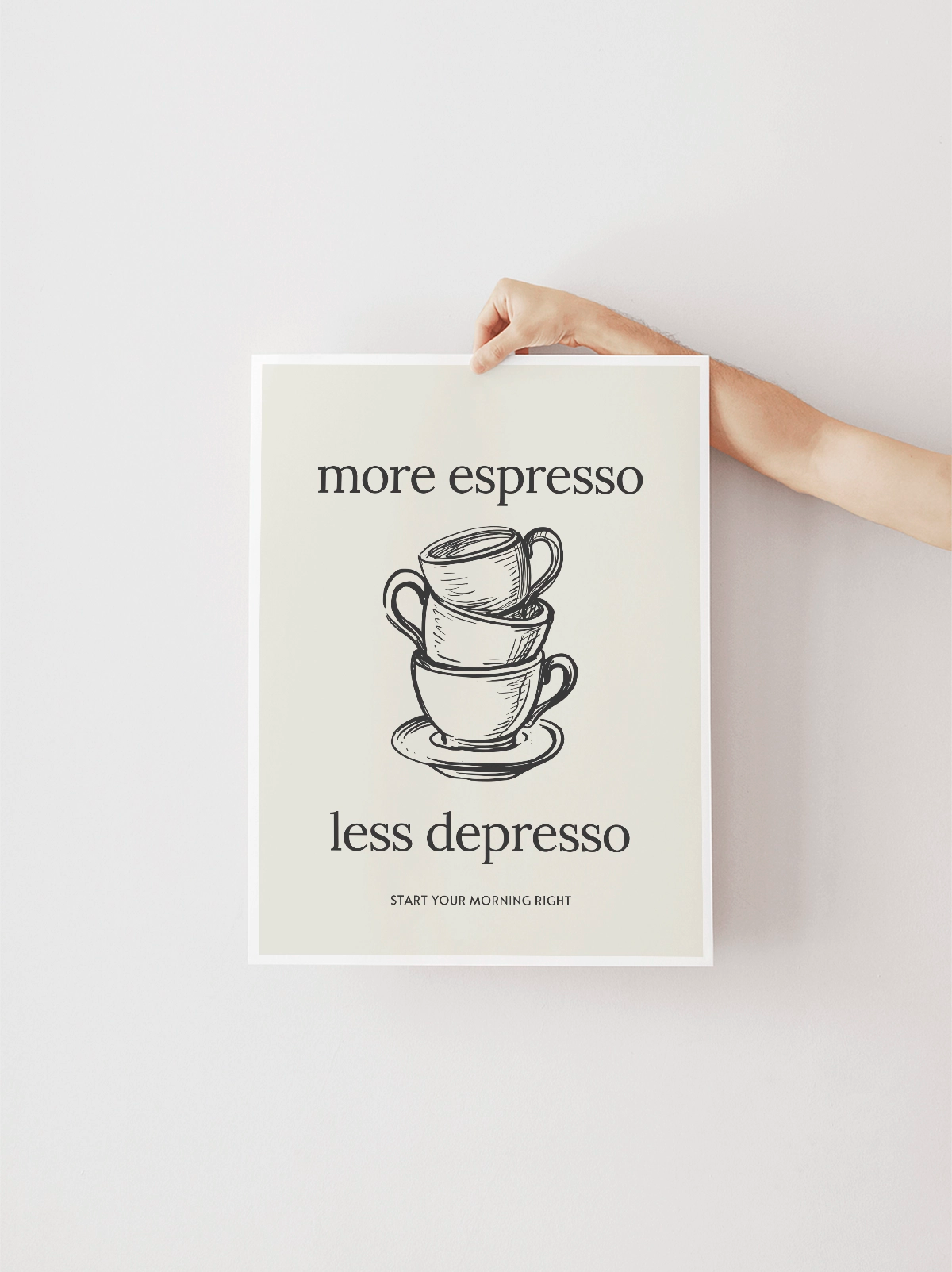 More Espresso, Less Depresso