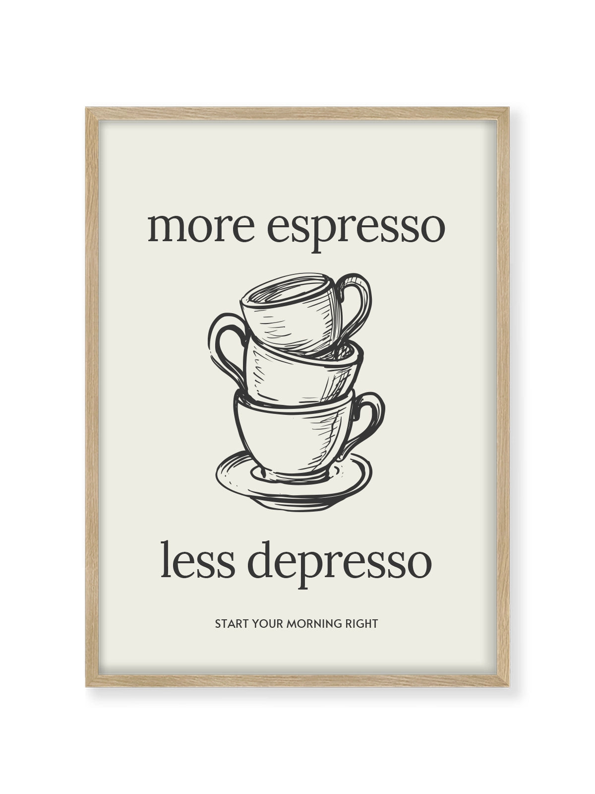 More Espresso, Less Depresso