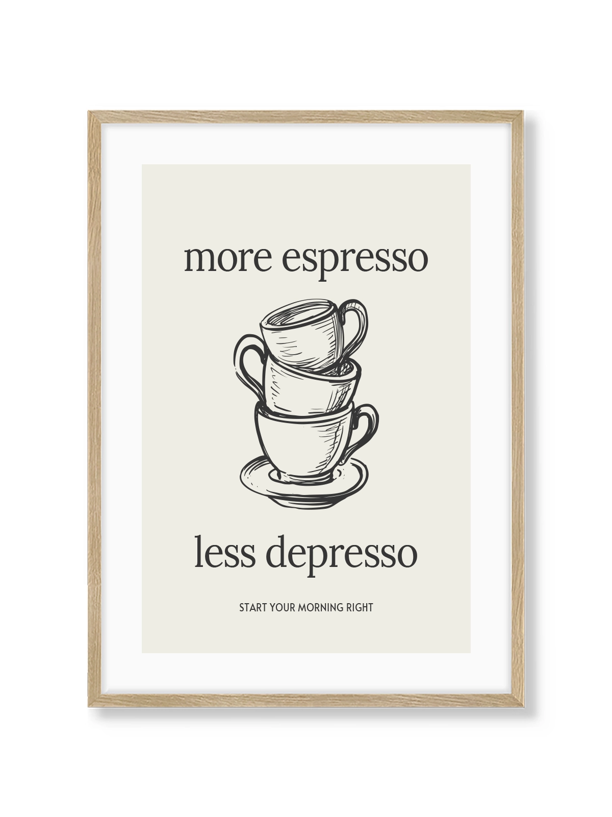 More Espresso, Less Depresso
