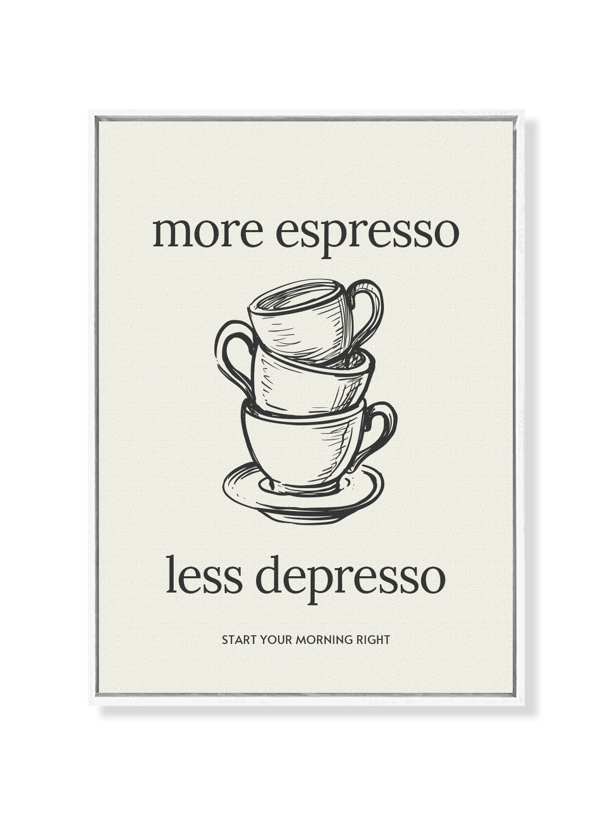 More Espresso, Less Depresso
