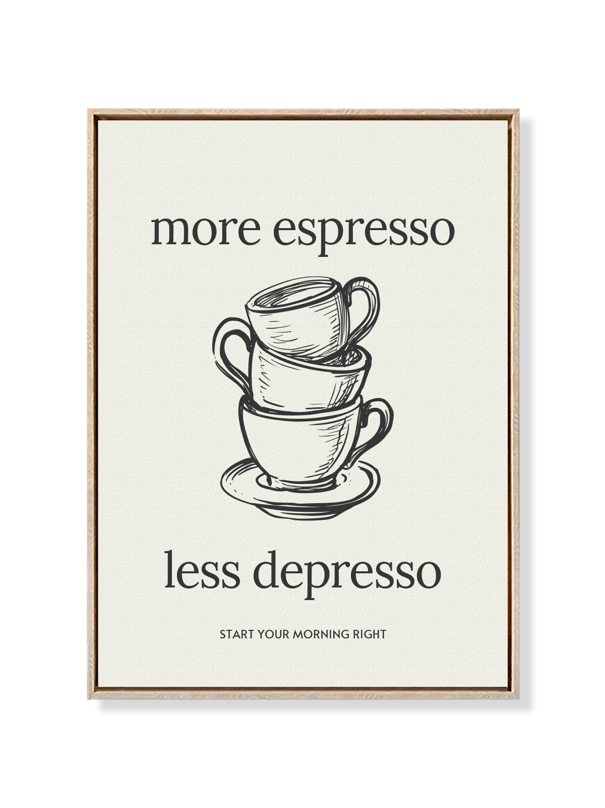 More Espresso, Less Depresso
