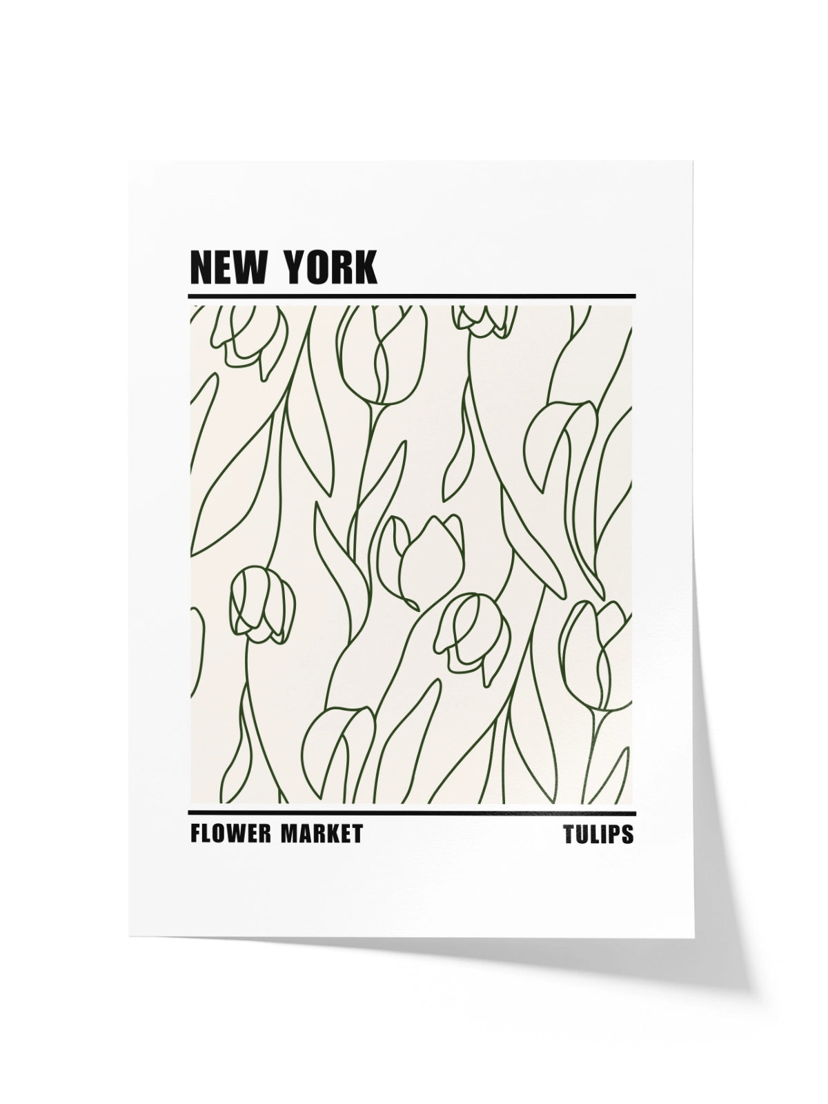 New York Tulips Flower Market