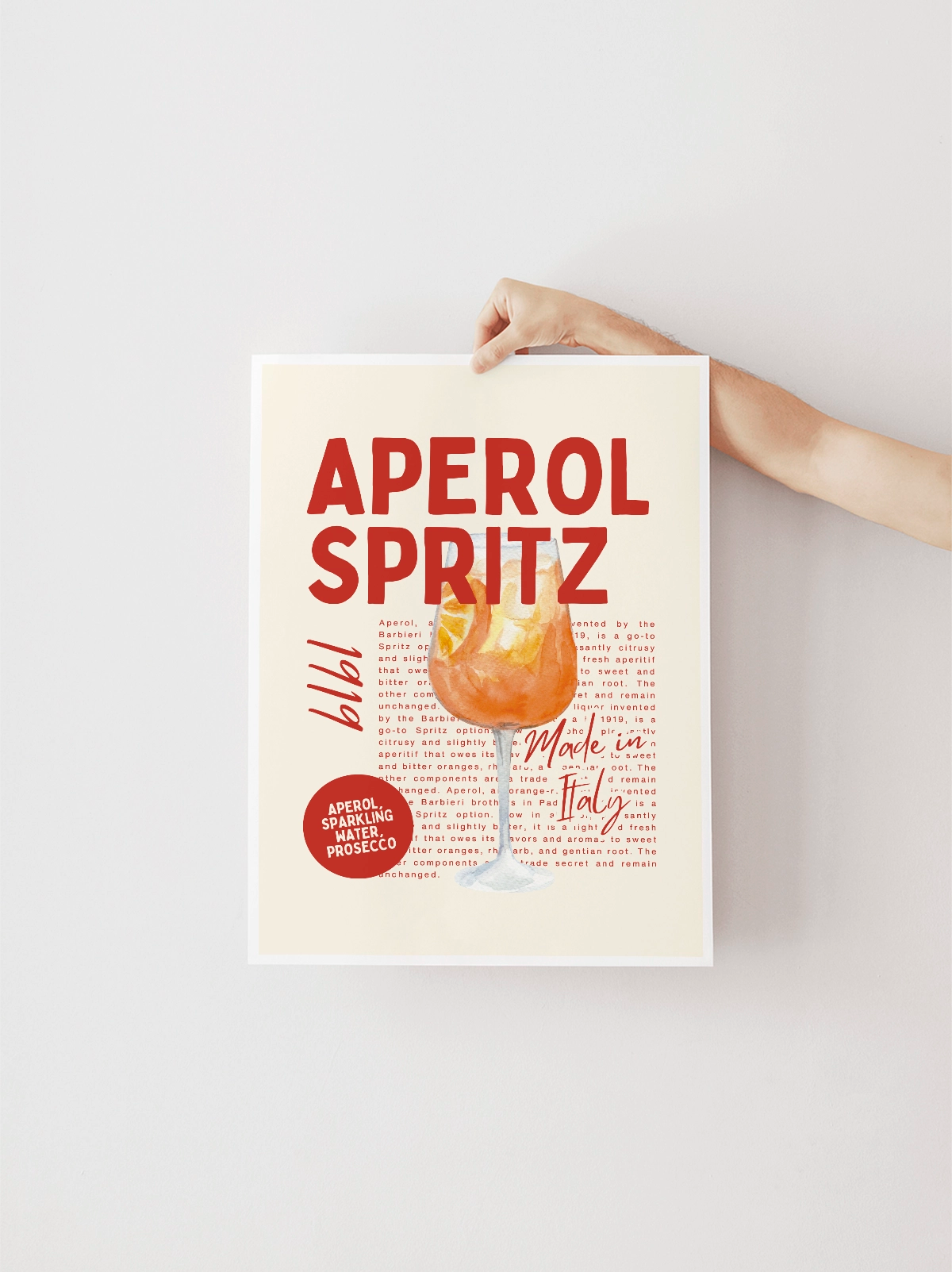 Aperol Spritz Retro