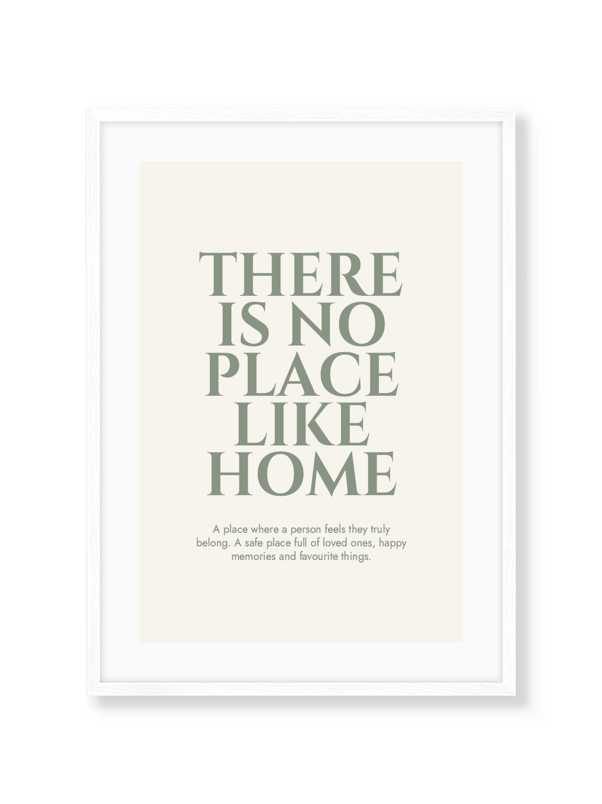There is no Place Like Home